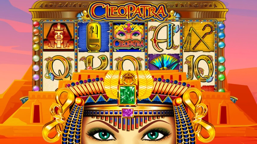 bônus de boas-vindas, slot Cleopatra, começar a jogar